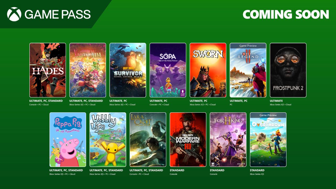 Xbox Game Pass Eylül 2025 Oyunlarının 2. Grubu Açıklandı