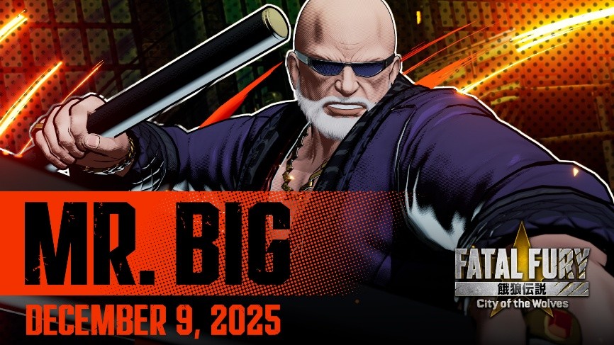 Art of Fighting'in Mr. Big'i, FATAL FURY: City of the Wolves'a Geliyor
