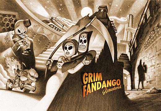 Grim Fandango Remastered PlayStation Experience’da Oynanabilecek