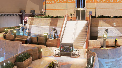 Balamb Garden'ın HD Görünümü