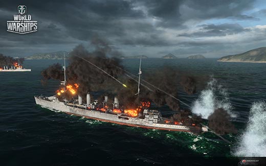 World Of Warships’ten Oyun İçi Sinematik Bir Video