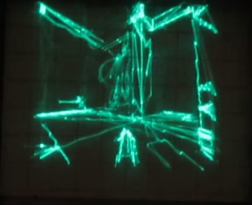 Osiloskopta Çalışan Quake