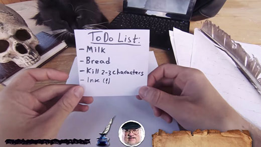 George R.R. Martin'in Gözünden Bir FPS Olarak Game Of Thrones