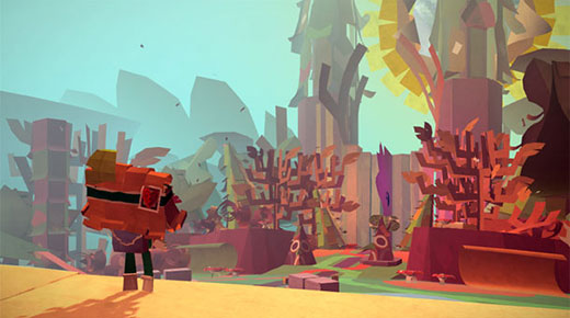 Tearaway Playstation 4'e Geliyor!