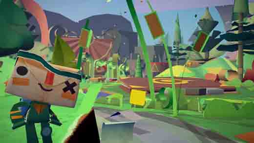Tearaway: Unfolded'ın Yarıdan Fazlası Yeni İçerik Olacak