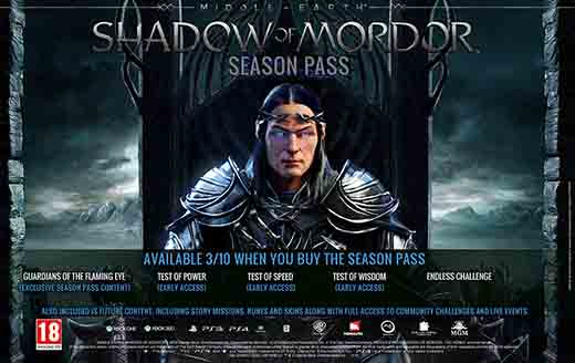 Shadow Of Mordor'dan Season Pass Detayları