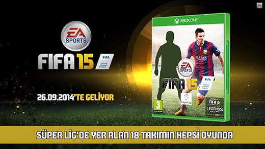 FIFA 15’in Türkiye Kapağında Bir Türk