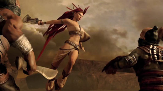 Heavenly Sword Animasyonundan Yeni Görüntüler