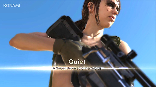 MGS V: The Phantom Pain'den Kısa ve ''Sessiz'' Bir Video