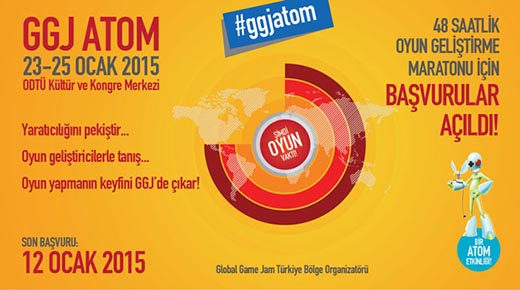 GGJ ATOM’da Kayıtlar İçin Son Gün
