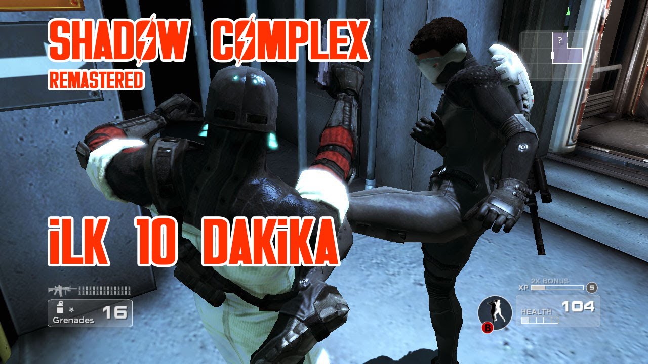 Shadow Complex Remastered - İlk 10 Dakika 
