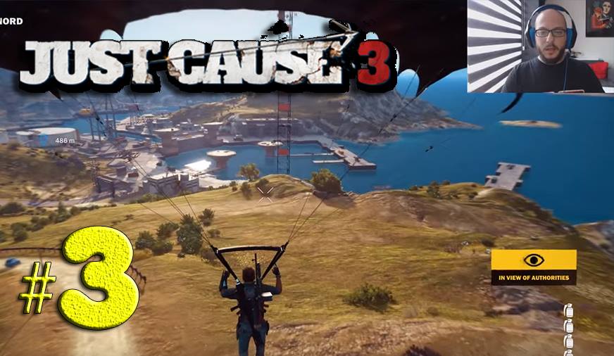 Just Cause 3 Oynuyoruz #3: Silahsız Üs Alma