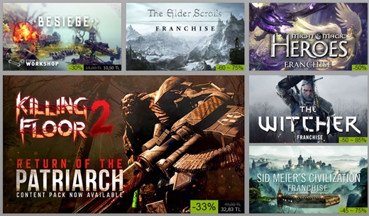 Steam Kış İndirimleri Başladı