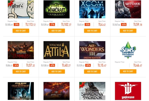 Kinguin'in Yeni Yıl İndirimleri Başladı