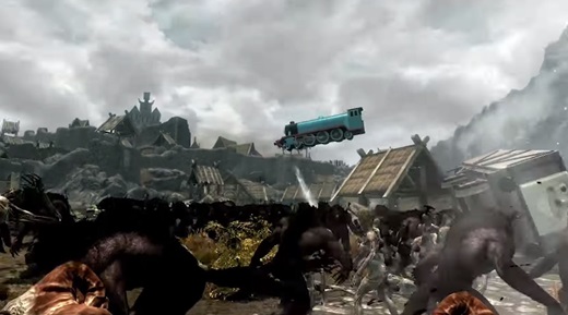 En Saçma Skyrim Modları