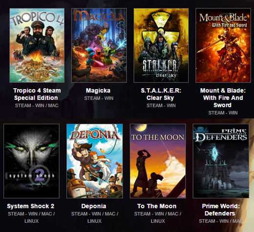 7.90 Liraya 8 Oyun Alma Fırsatı