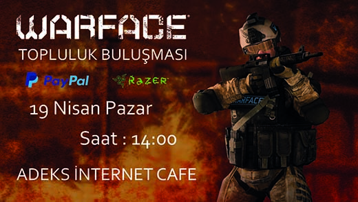 19 Nisan'da Warface Buluşması'nı Kaçırmayın