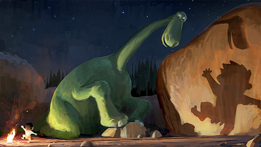 Pixar'ın Yeni Filmi The Good Dinosaur'dan Yeni Fragman