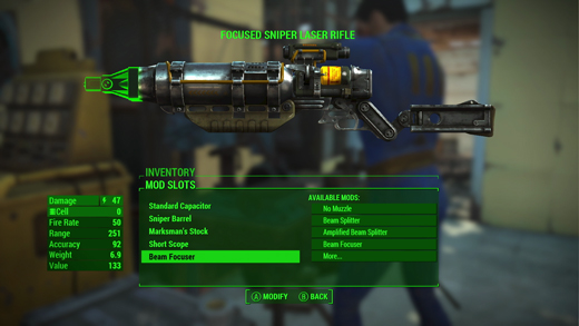 Fallout 4'te Crafting İsteğe Bağlı Olacak