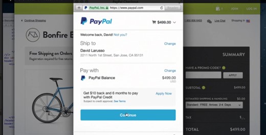PayPal One Touch Artık Türkiye'de
