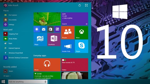 Windows 10 Yüzde Beş Barajını Geride Bıraktı