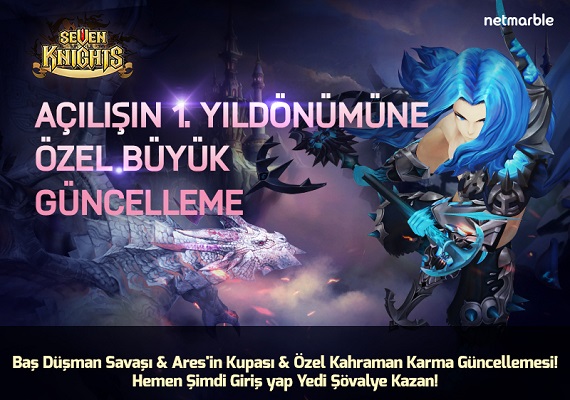 Seven Knights Birinci Yılını Kutluyor