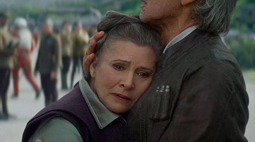 Princess Leia'nın Star Wars: Episode VIII Sahneleri Hazır