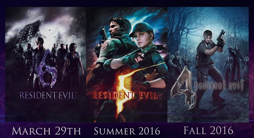 Resident Evil 4-5-6 PS4 ve Xbox One'a Geliyor