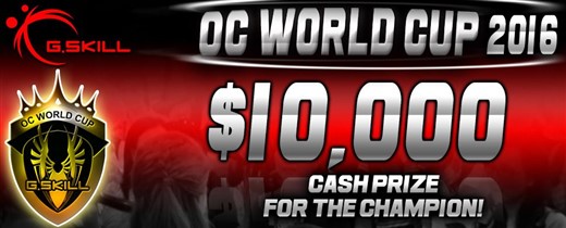 Overclock World Cup 2016 Başlıyor