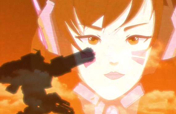 Overwatch Karakterleriyle Evangelion Açılışı