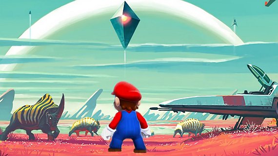 No Mario's Sky’la Galaksiyi Keşfedin!
