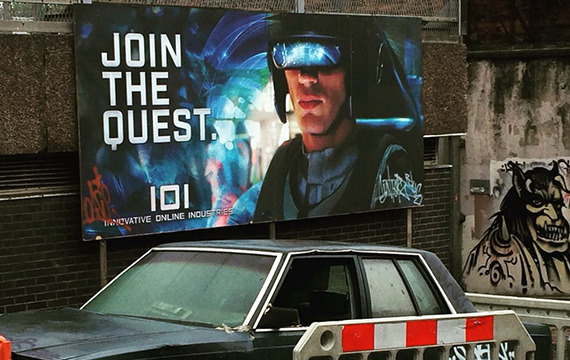 Steven Spielberg’in Yeni Bilim Kurgu Filmi Ready Player One’dan İlk Görüntüler