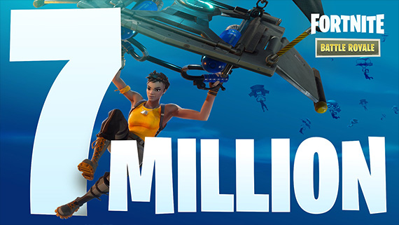 Fortnite Coştu! Oyuncu Sayısı 7 Milyonu Geçti