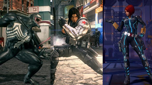 Marvel vs Capcom'dan Winter Soldier, Black Widow ve Venom Oynanış Videosu