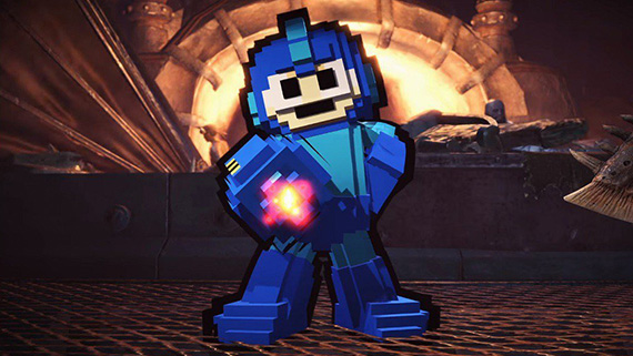 Monster Hunter World'de Mavili Dostumuz Mega Man De Var