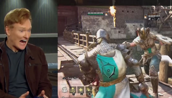 Conan O’Brien Bu Kez For Honor Oynuyor