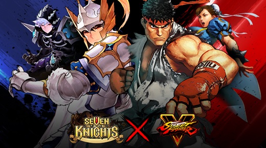 Mobil RPG Seven Knights, Street Fighter 5 ile Güçlerini Birleştiriyor