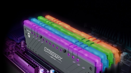 Ballistix, Belleklere RGB Aydınlatması Ekliyor