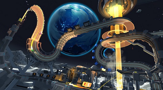 PSVR'a Yeni Bir Araba Yarışı Oyunu Geliyor: Tiny Trax