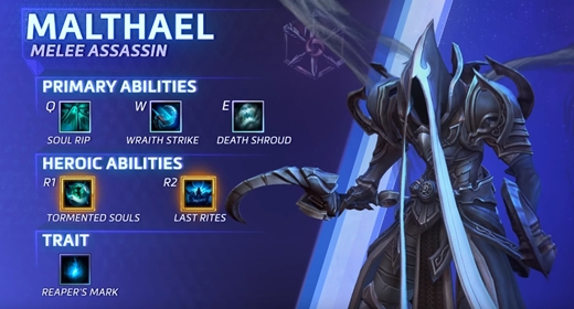 Malthael Heroes of the Storm'daki Yerini Aldı