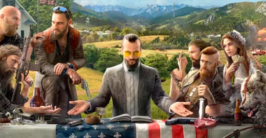 Far Cry 5'in Yeni Oynanış Videosunda Balık Tutup Tarikatçıları Vuruyoruz