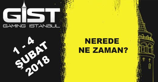 GIST 2018 İçin Geri Sayım Başladı - Oyungezer Fuarda Ne Yapacak?
