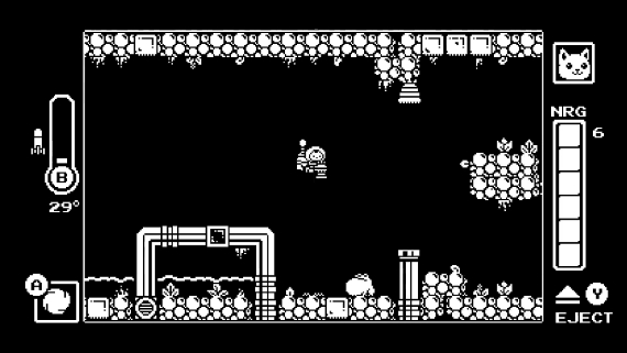 Yepyeni Bir Metroidvania Oyunu Geliyor, Gato Roboto Duyuruldu