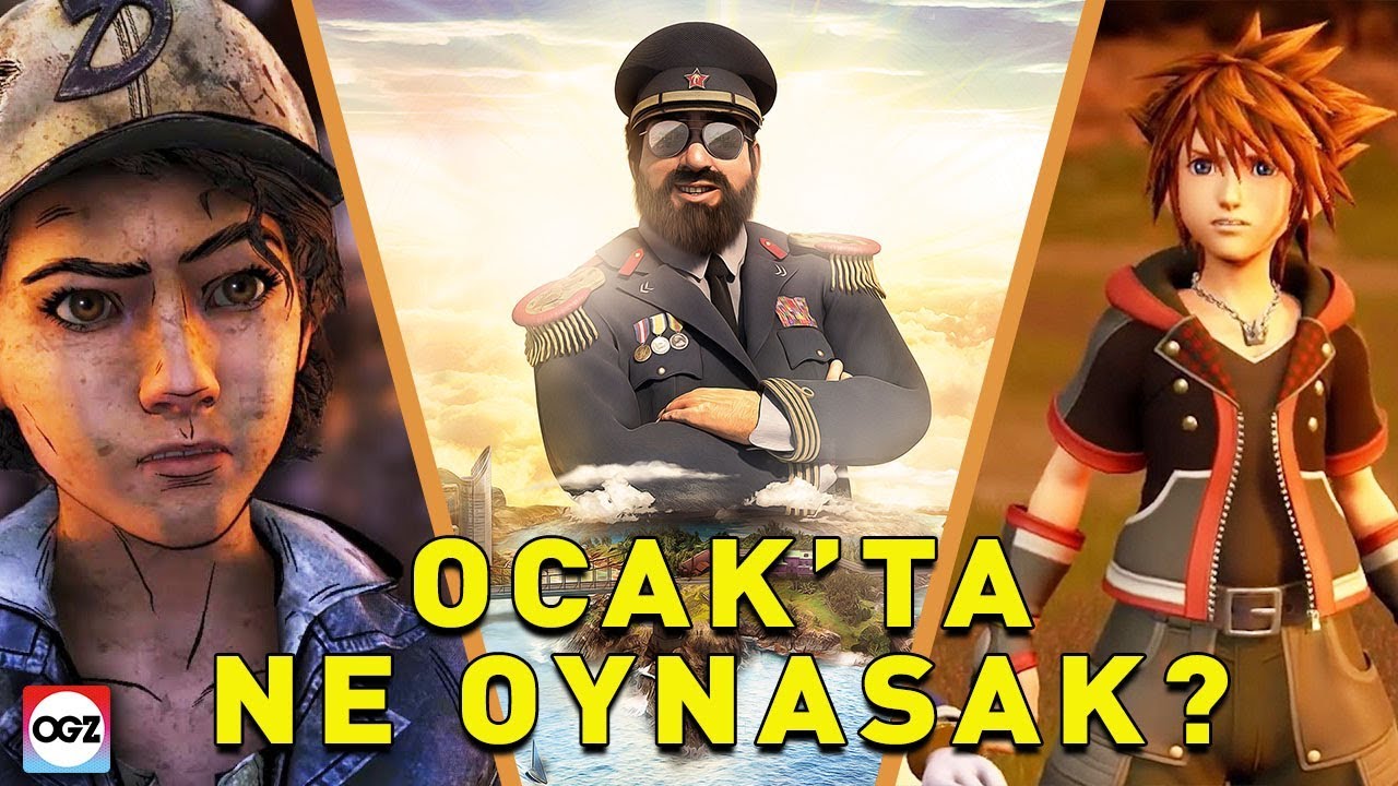 Ocak'ta Ne Oynasak? - Ocak Ayında Çıkacak Bomba Oyunlar! 